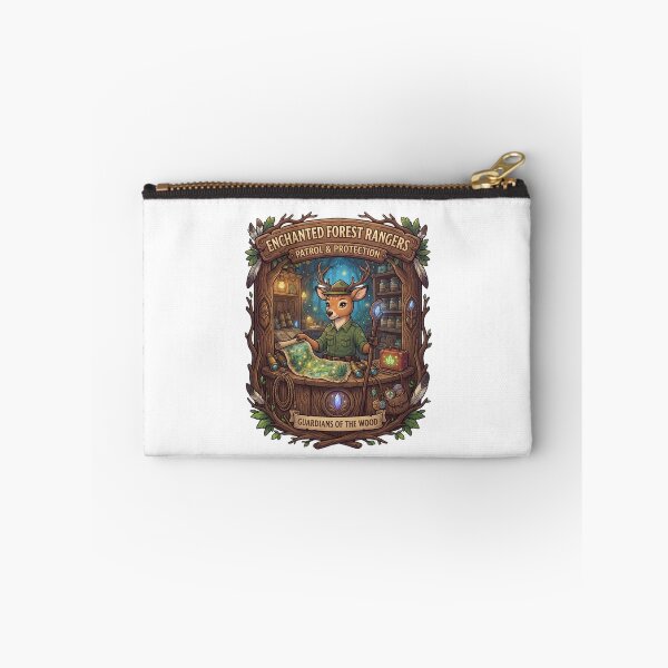 Item preview, Enchanted Forest Rangers | Deer Ranger Patrol | Guardians of the Wood Fantasy Art designed and sold by MrDev.