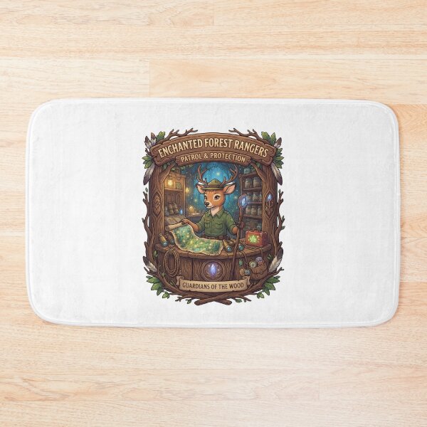 Item preview, Enchanted Forest Rangers | Deer Ranger Patrol | Guardians of the Wood Fantasy Art designed and sold by MrDev.