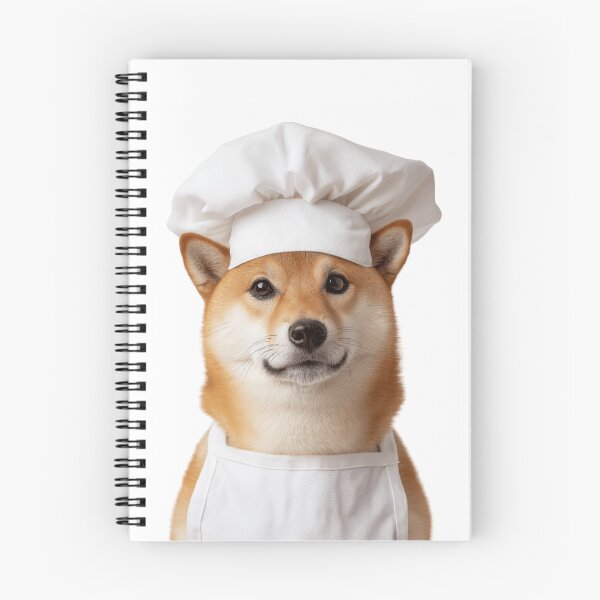 Item preview, Funny Shiba Inu Dog Chef Realistic Animal Cooking Humor Art designed and sold by LazyOwlStore.
