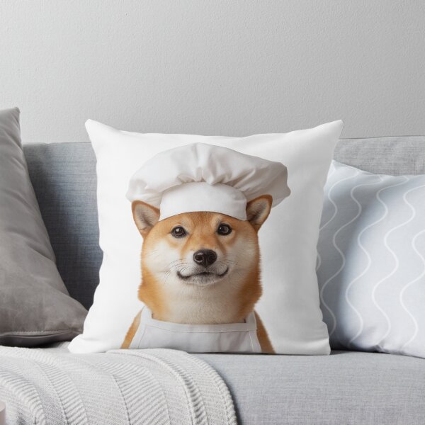 Item preview, Funny Shiba Inu Dog Chef Realistic Animal Cooking Humor Art designed and sold by LazyOwlStore.