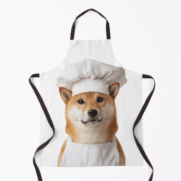 Item preview, Funny Shiba Inu Dog Chef Realistic Animal Cooking Humor Art designed and sold by LazyOwlStore.