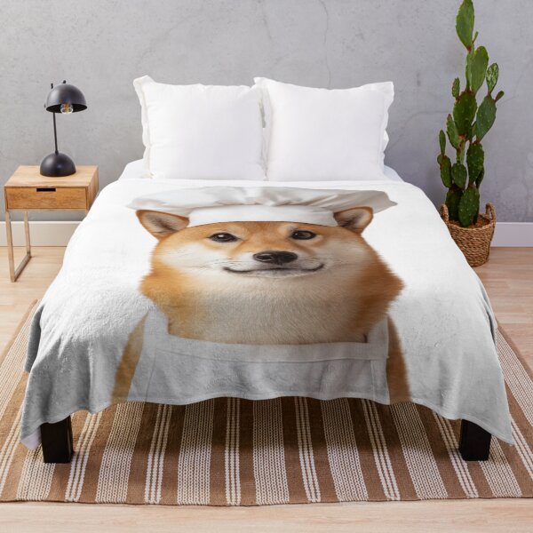 Item preview, Funny Shiba Inu Dog Chef Realistic Animal Cooking Humor Art designed and sold by LazyOwlStore.