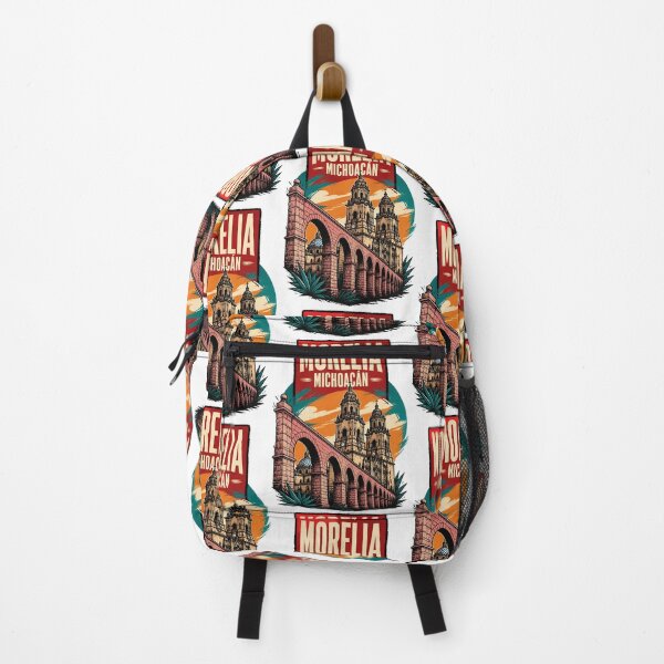 Item preview, Morelia Michoacan, Mexico Vintage Travel Tourism Art designed and sold by TravelersGems.