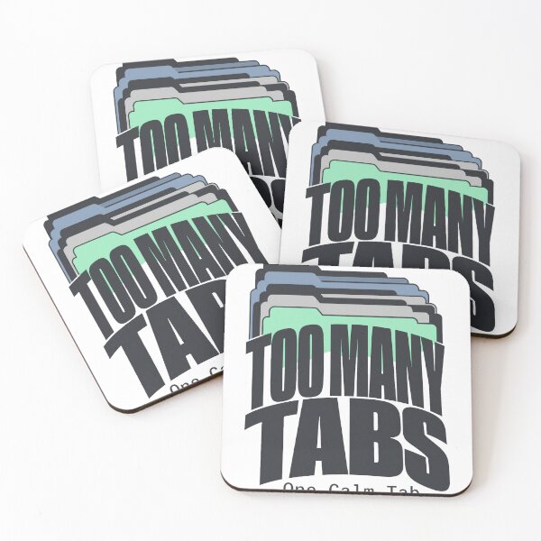 Item preview, Too Many Tabs Overthinking Humor designed and sold by pirminio.