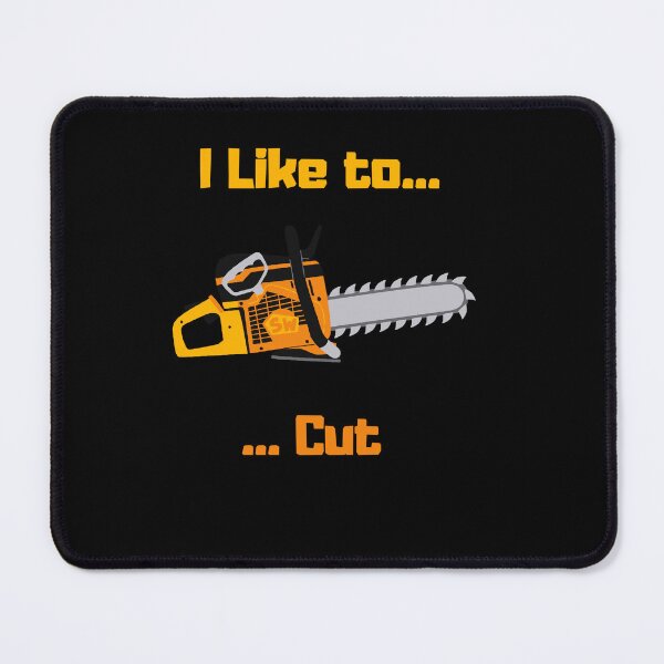 Item preview, I Like to Cut unny gifts for a hairdresser or a lumberjack designed and sold by Tshirtmania4you.
