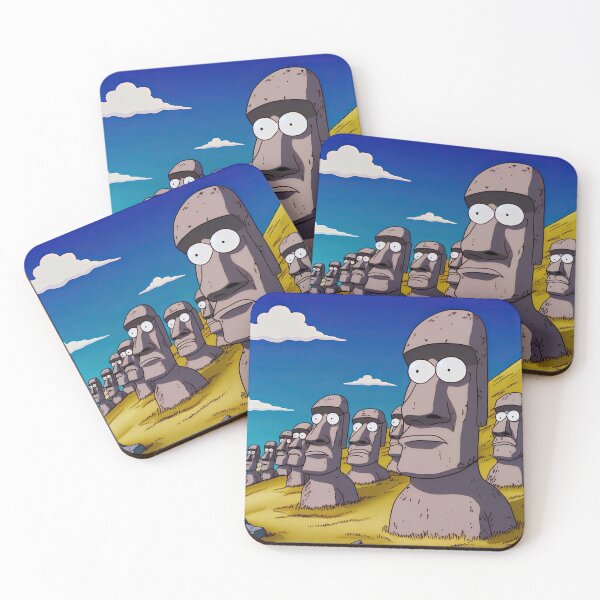 Item preview, Easter Island Stare designed and sold by Art School Dropout.