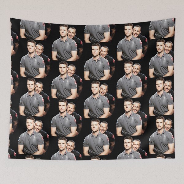 Item preview, Casey y Severide - Jesse Spencer y Taylor Kinney - Chicago Fire designed and sold by emphinclub.