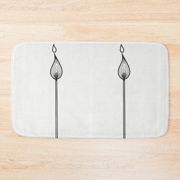 Item preview, Art - Minimalist Illustration of a Match, 1970s Aesthetic designed and sold by Reverso-Design.