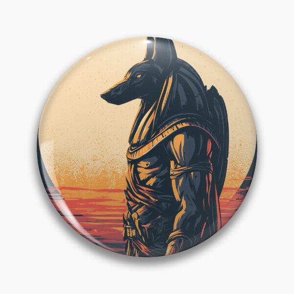 Item preview, Anubis Egyptian God Desert Sunset designed and sold by QuantumQGear.