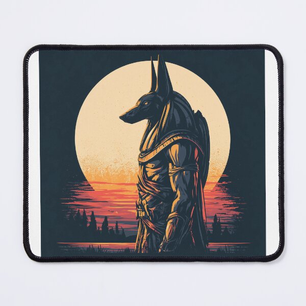 Item preview, Anubis Egyptian God Desert Sunset designed and sold by QuantumQGear.
