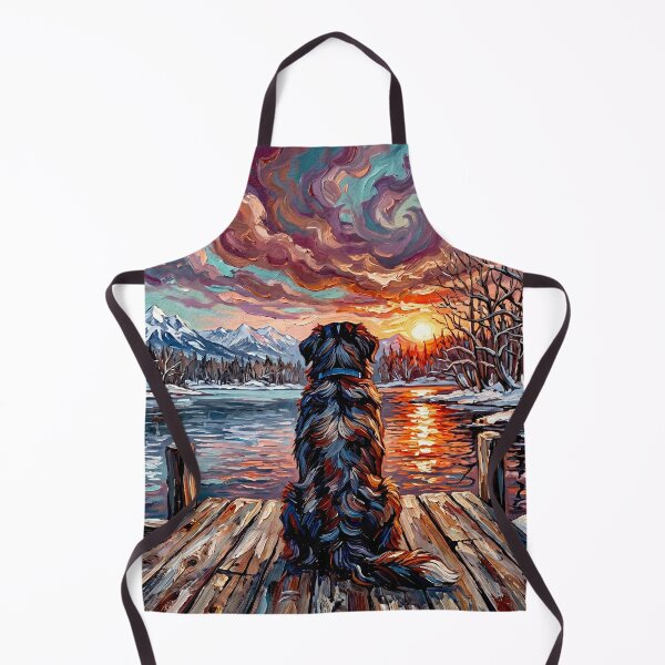 Item preview, On The Dock – Bernese Mountain Dog designed and sold by AjaTrier.