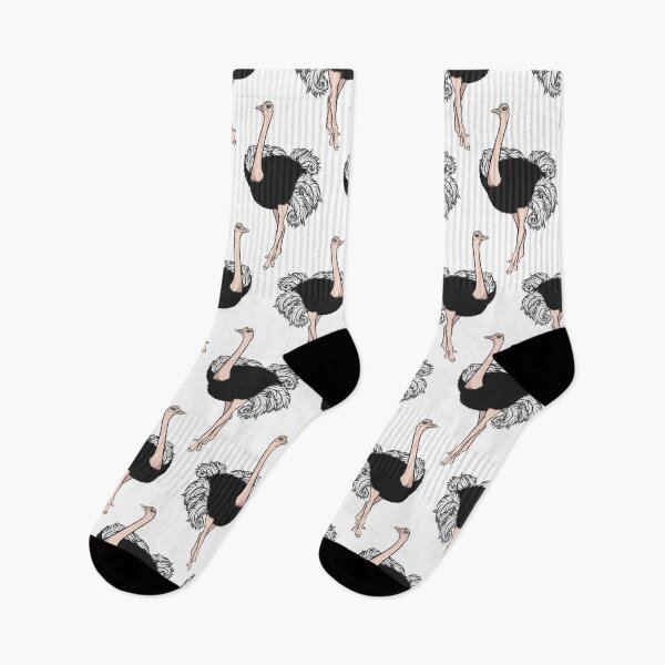 Item preview, Illustration with African ostrich designed and sold by RizikCat.