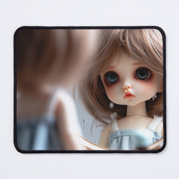 Item preview, Sad Girl Doll in Mirror designed and sold by Art School Dropout.