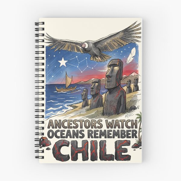 Item preview, Chile Rapa Nui Moai Condor Design designed and sold by VoidAnimeStudio.