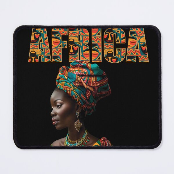 Item preview, Beautiful African Woman in Traditional Clothing designed and sold by cameleon style.