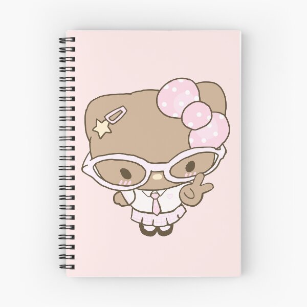 Item preview, Hello kitty school girl - brown designed and sold by postersbygia.
