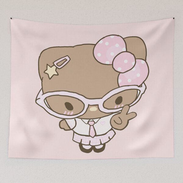 Item preview, Hello Kitty colegiala - marrón designed and sold by postersbygia.