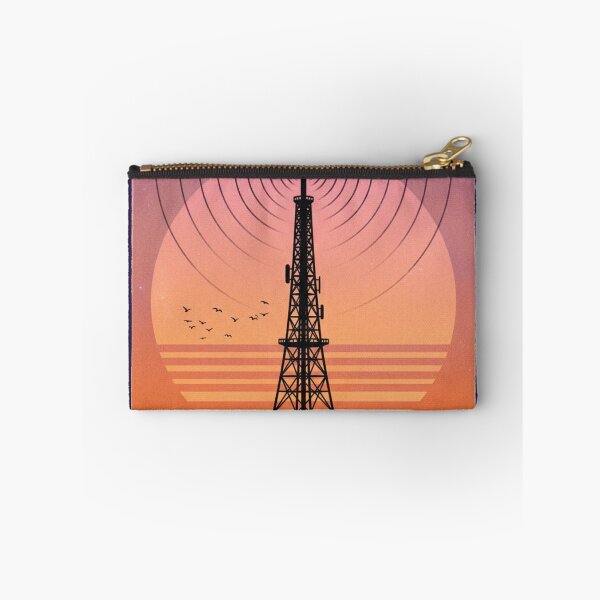 Item preview, Lo Fi Retro Sunset Radio Tower Aesthetic Chill Vibes designed and sold by Arobinoz.