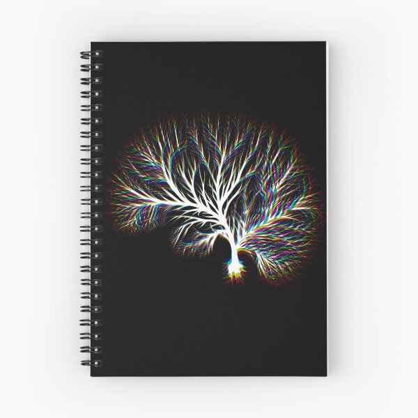Item preview, White Color Shifted Neuron Tree Brain designed and sold by emmacatwheels.