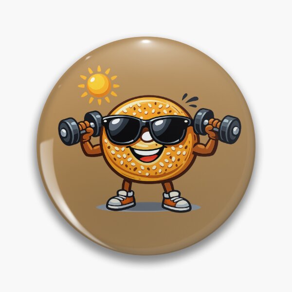 Item preview, Bicep Bagel designed and sold by BROHLine Studio.