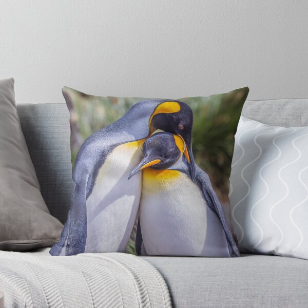 Item preview, King Penguin Social Bonding South Georgia Island designed and sold by PhotoArt by Joan Carroll.