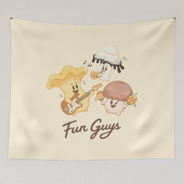 Item preview, Fun Guys Mushroom Band designed and sold by Gotta Geta Gato.