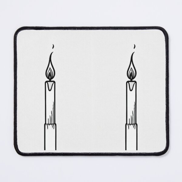 Artikelvorschau, Art - Stylized Candle Representation, Streamlined Aesthetic entworfen und verkauft von Reverso-Design.