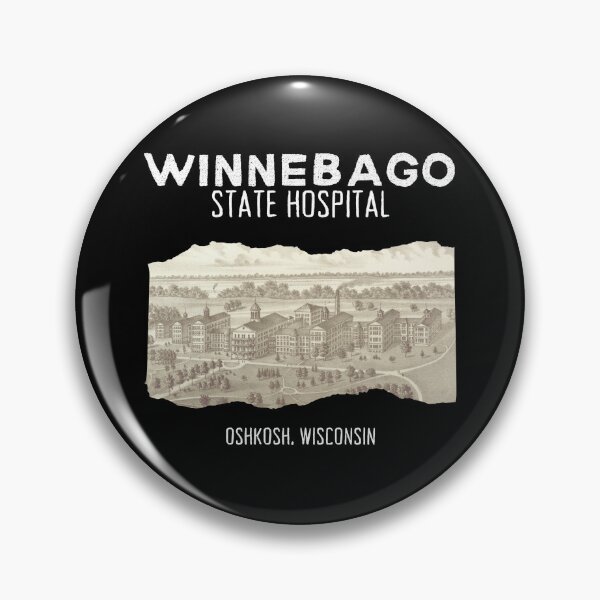Item preview, Winnebago State Hospital (Winnebago, Wisconsin) Hero Graphic designed and sold by GhostlyWorld.