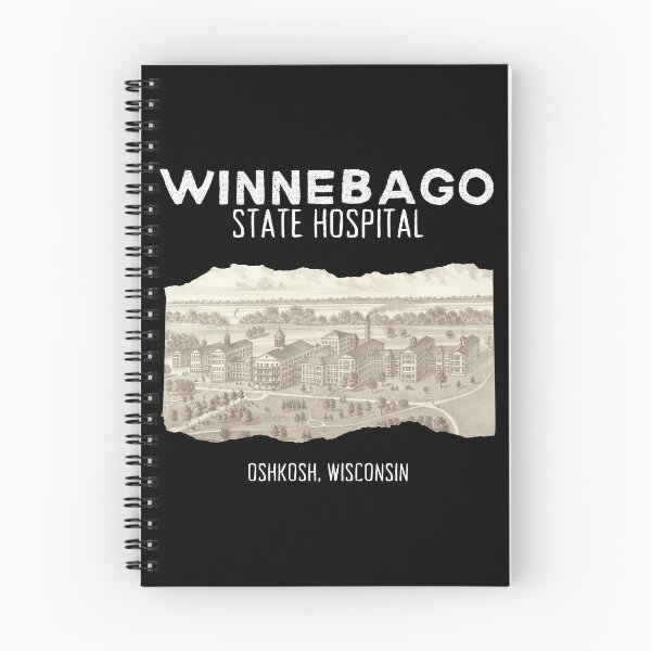 Item preview, Winnebago State Hospital (Winnebago, Wisconsin) Hero Graphic designed and sold by GhostlyWorld.