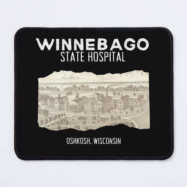 Item preview, Winnebago State Hospital (Winnebago, Wisconsin) Hero Graphic designed and sold by GhostlyWorld.