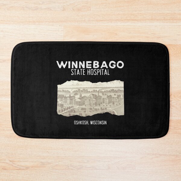 Item preview, Winnebago State Hospital (Winnebago, Wisconsin) Hero Graphic designed and sold by GhostlyWorld.