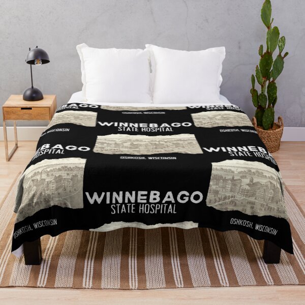 Item preview, Winnebago State Hospital (Winnebago, Wisconsin) Hero Graphic designed and sold by GhostlyWorld.