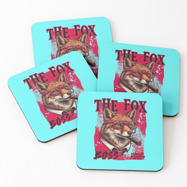 Item preview, Fox Boss Design – Funny Fox with Cigar Mafia Badass Style Animal  designed and sold by PixelsPaws.