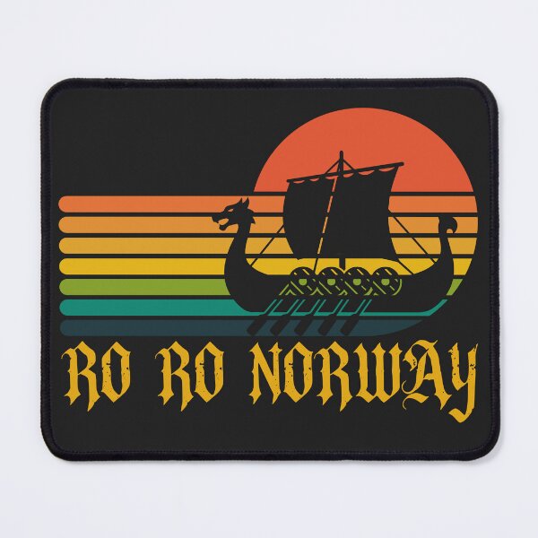 Item preview, Vintage Viking Sunset - Ro Ro Norway designed and sold by legendaryskins.