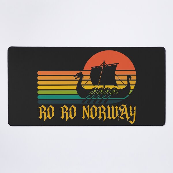 Item preview, Vintage Viking Sunset - Ro Ro Norway designed and sold by legendaryskins.
