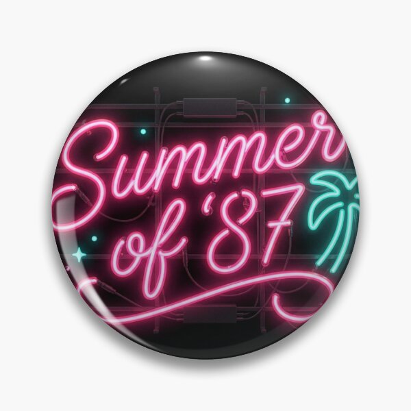 Item preview, Summer of 87 Neon Sign Retro 80s Pink Aesthetic Vintage designed and sold by Arobinoz.
