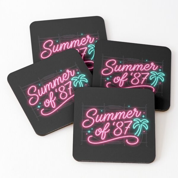 Item preview, Summer of 87 Neon Sign Retro 80s Pink Aesthetic Vintage designed and sold by Arobinoz.