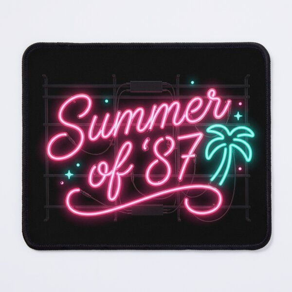 Item preview, Summer of 87 Neon Sign Retro 80s Pink Aesthetic Vintage designed and sold by Arobinoz.