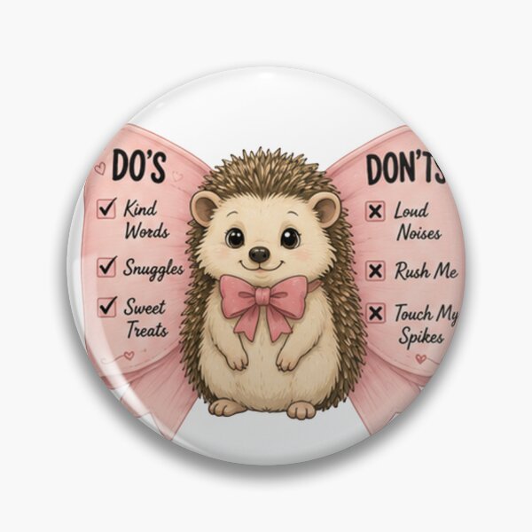 Item preview, Cute Hedgehog Do's & Don'ts Shirt | Funny Hedgehog Lover Tee | Woodland Animal Graphic | Adorable Hedgehog Gift designed and sold by ekemarket.