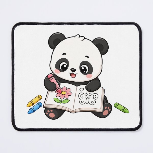 Item preview, Cute Panda Coloring Book Kawaii Cartoon Creative Art Design designed and sold by Seculinator.
