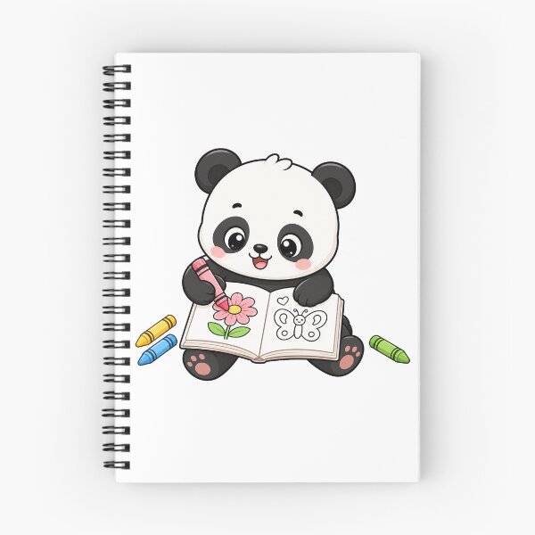 Item preview, Cute Panda Coloring Book Kawaii Cartoon Creative Art Design designed and sold by Seculinator.