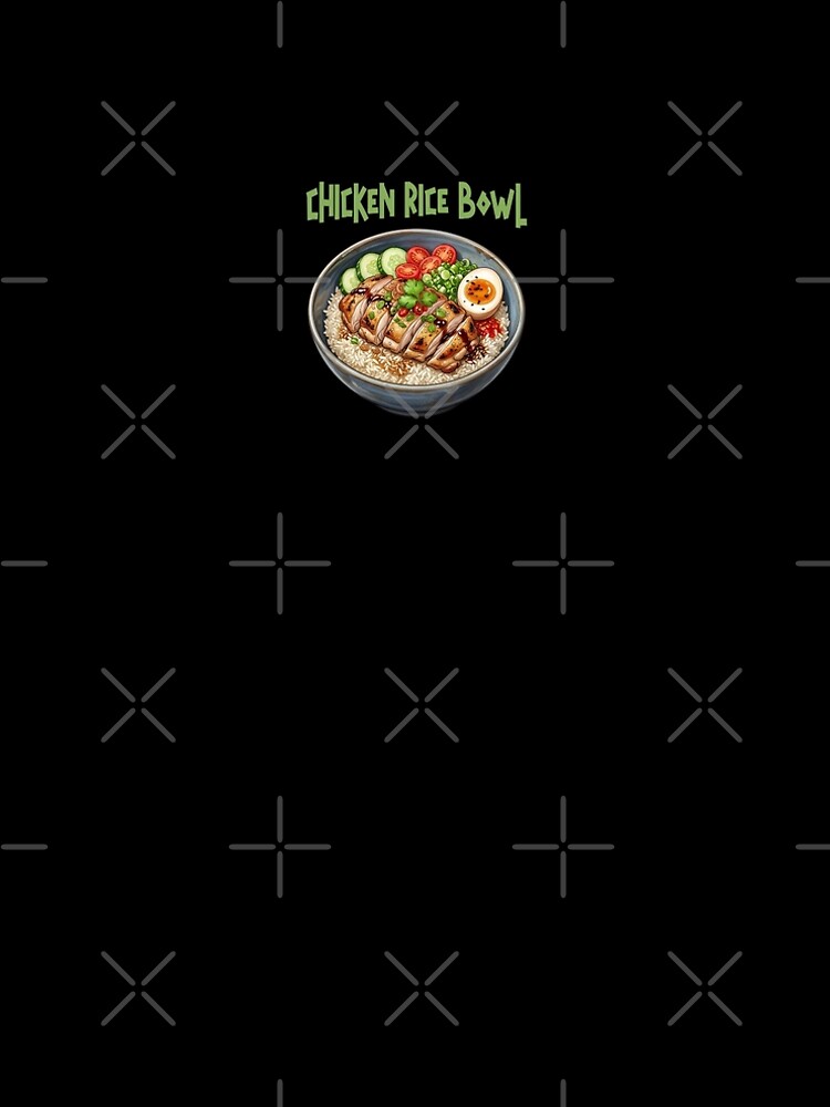 Thumbnail 5 of 5, A-Line Dress, Chicken Rice Bowl designed and sold by ReneMM.