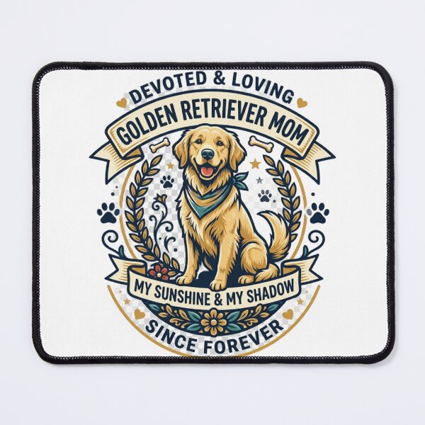 Item preview, Devoted & Loving Golden Retriever Mom Cute Dog Lover designed and sold by Red  Corason ⭐⭐⭐.