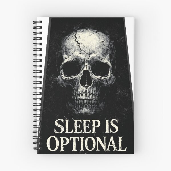 Item preview, Sleep Is Optional T-Shirt  designed and sold by InkForge Studio.