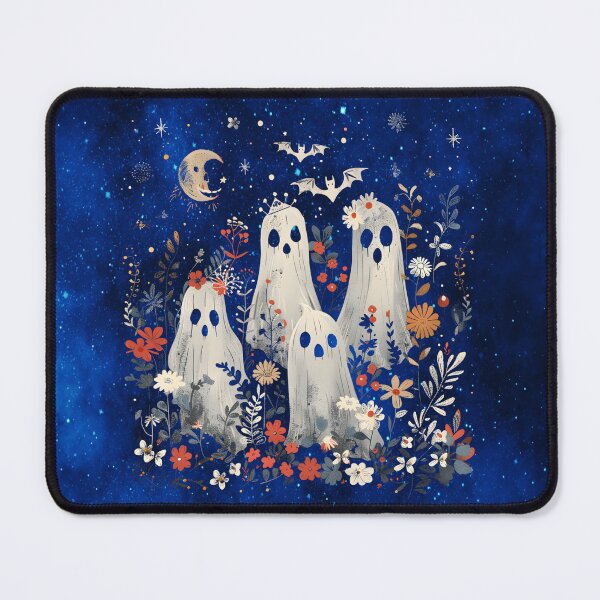 Item preview, Whimsical Cottagecore Floral Ghosts designed and sold by MysticOzzy.
