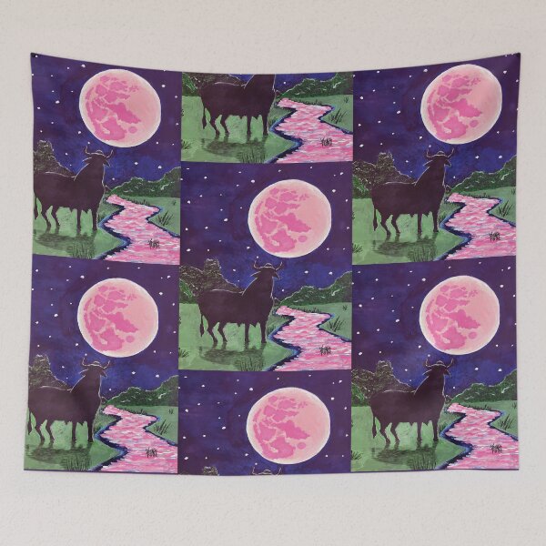 Item preview, LA LUNA Y EL TORO designed and sold by Jesus Vichareli.