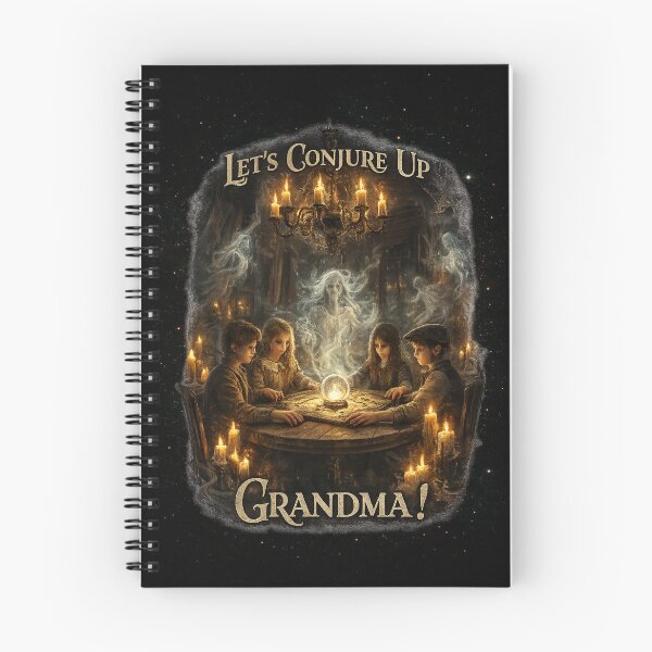 Item preview, “Let’s Conjure Up Grandma!” designed and sold by MysticOzzy.