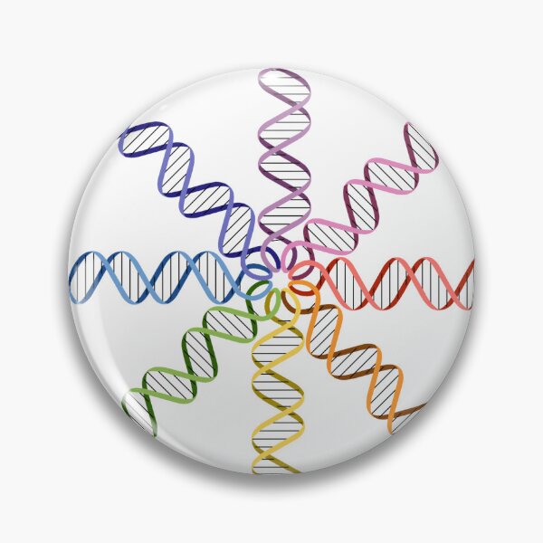 Item preview, Rainbow DNA Star designed and sold by emmacatwheels.