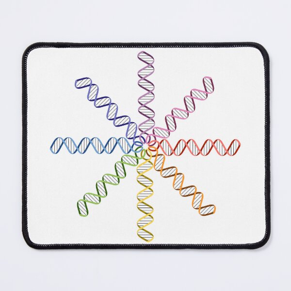 Item preview, Rainbow DNA Star designed and sold by emmacatwheels.
