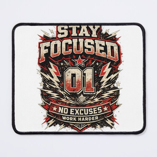 Item preview, Stay Focused 01 – Vintage Streetwear Graphic Tee designed and sold by simo222.
